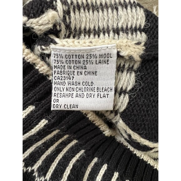 Talbots Cat Print Button Cardigan SM Fairy Quirky Whimsical Cozy - Picture 6 of 8